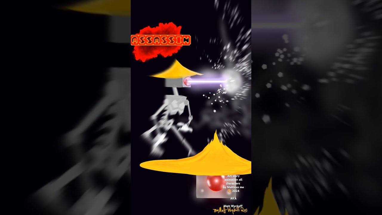 Assassin ⭐ Skygem Metropolis Art Animation By Matticusme🎨Draws 