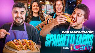 BZET VERBRENNT SICH BEI DEN ICARLY SPAGHETTI TACOS 🤣 Bzetbros Kochduell 