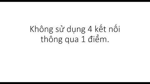 [HHD-Tip&Trick] #011: Không sử dụng 4 kết nối thông qua 1 điểm(Don’t use 4 wires cross junctions)