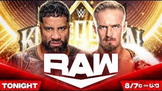 KING & QUEEN OF THE RING QUARTER FINALS!!! WWE RAW LIVE STREAM