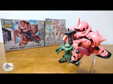 Char's Zaku appears in SDCS! A quick introduction to the