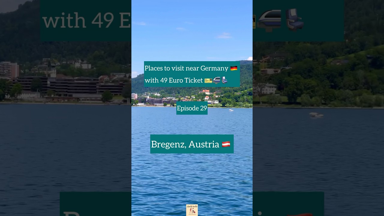 Bregenz, Austria 🇦🇹 | A must visit city from Germany 🇩🇪 