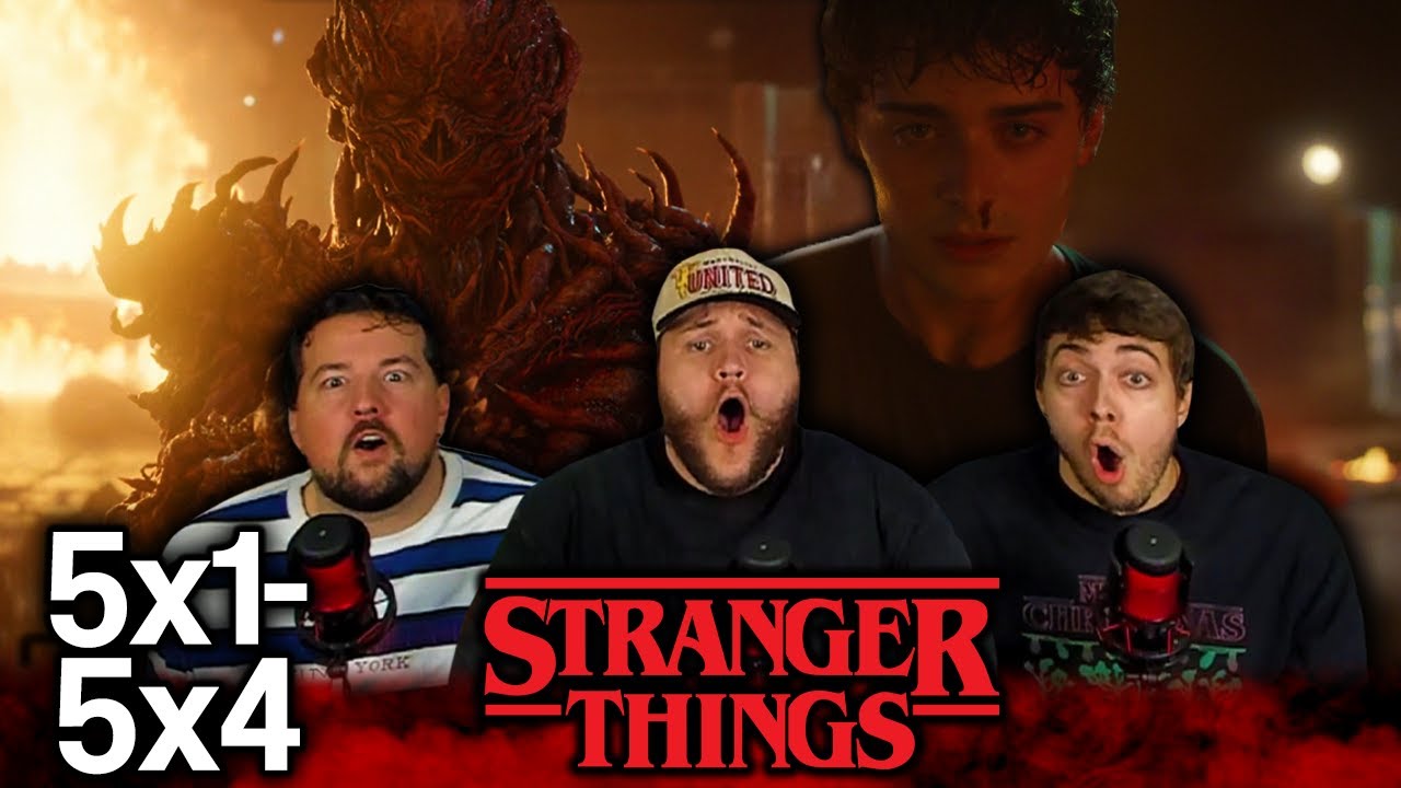 ABSOLUTE CINEMA!! | Stranger Things 5x1-5x4 FULL VOLUME 1 First Reaction!