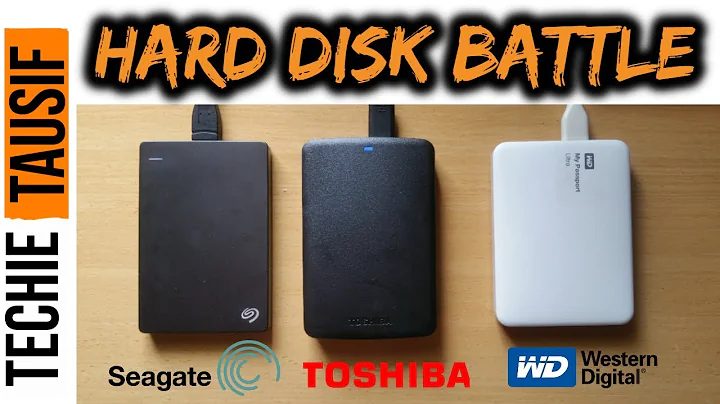 External Hard Disk Comparison | Seagate Vs Toshiba Vs WD | Speed Test | 2018