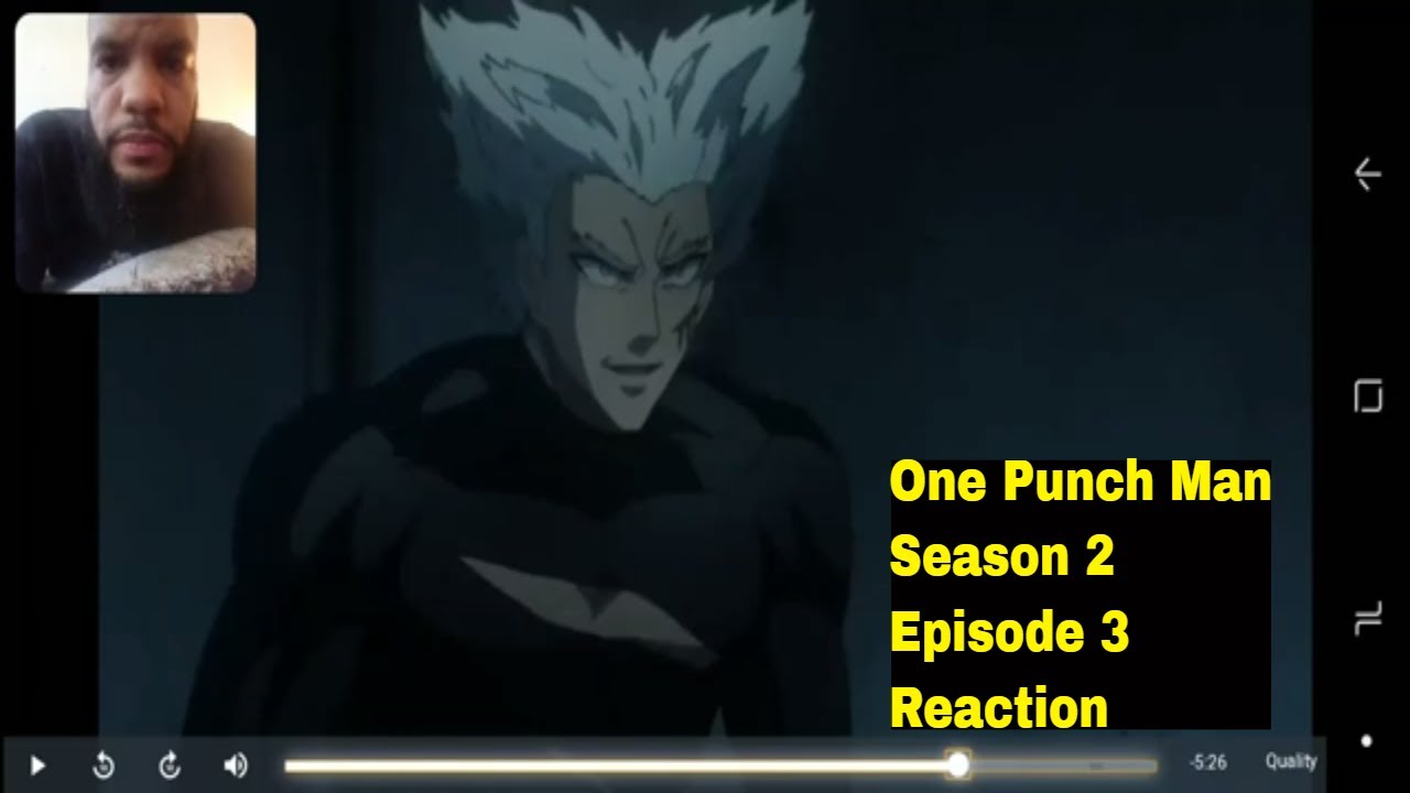 One Punch Man Season 2 Episode 3 - The Hunt Begins Reaction - YouTube