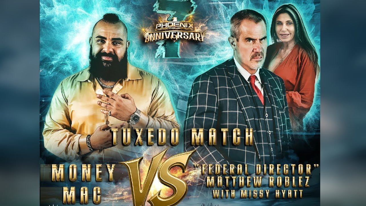 Tuxedo Match: Money Mac vs. Matthew Roblez w/ Missy Hyatt | 9/13/2025 | PCW Anniversary 7