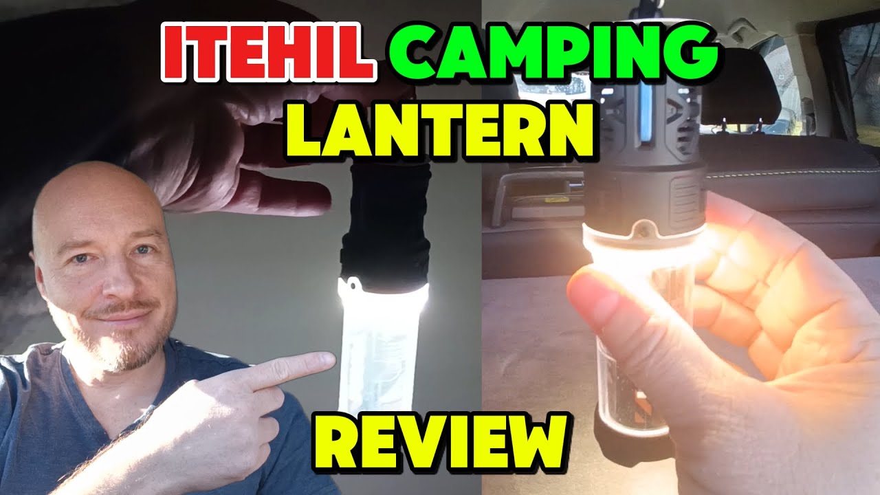 ITEHIL Camping Lantern Review - LET there be LIGHT!