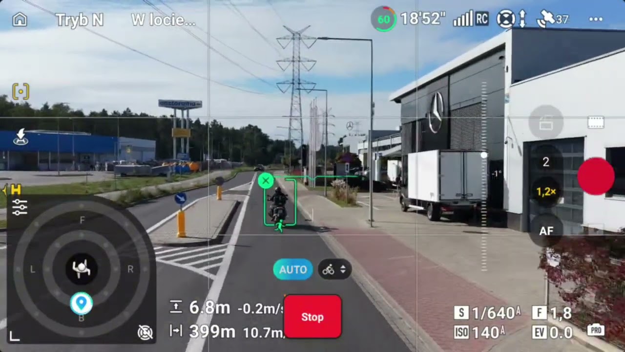 DJI Mini 5Pro Crash. Active Track Fail