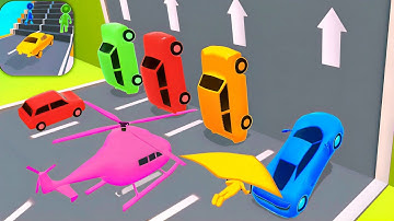 Shape Shifting 🚗🚲🚁 All Levels Gameplay Walkthrough Android,iOS Max Level 63