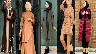 تشكيلات ملابس تركية للمحجبات أهم القطع تشكيلات جديدة لفصل الخريف والشتاء تعرفي على ألوان لهذا الموسم