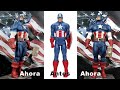 Volumen 1 Capitán América. Customización. Transformación increíble!!