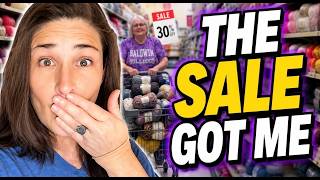 Hobby Lobby Yarn Clearance Haul: Did I Go Too Far?!