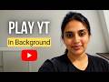 Background YouTube on iPhone - Premium vs Free Method