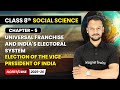 Election of the Vice President of India | Class 8 Social Science | Ch 5 | CBSE 2025-26