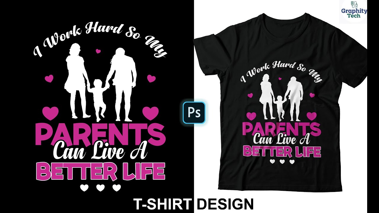 typography t-shirt design photoshop | vintage tee design photoshop 