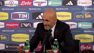 Rueda de Prensa de Luciano Spalletti | PostPartido | Venezuela 1-2  Italia (Completa)