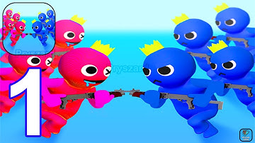 Clash Shoot - Gameplay Walkthrough Part 1 Tutorial Stickman Join & Clash Fight War (iOS,Android)