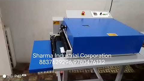 Automatic Conveyor Fusing Machine | Collar cuffs fusing machine | Continuous fusing machine