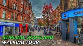 [4K] Stirling, Scotland (2022) - City Centre/Old Town Walking Tour