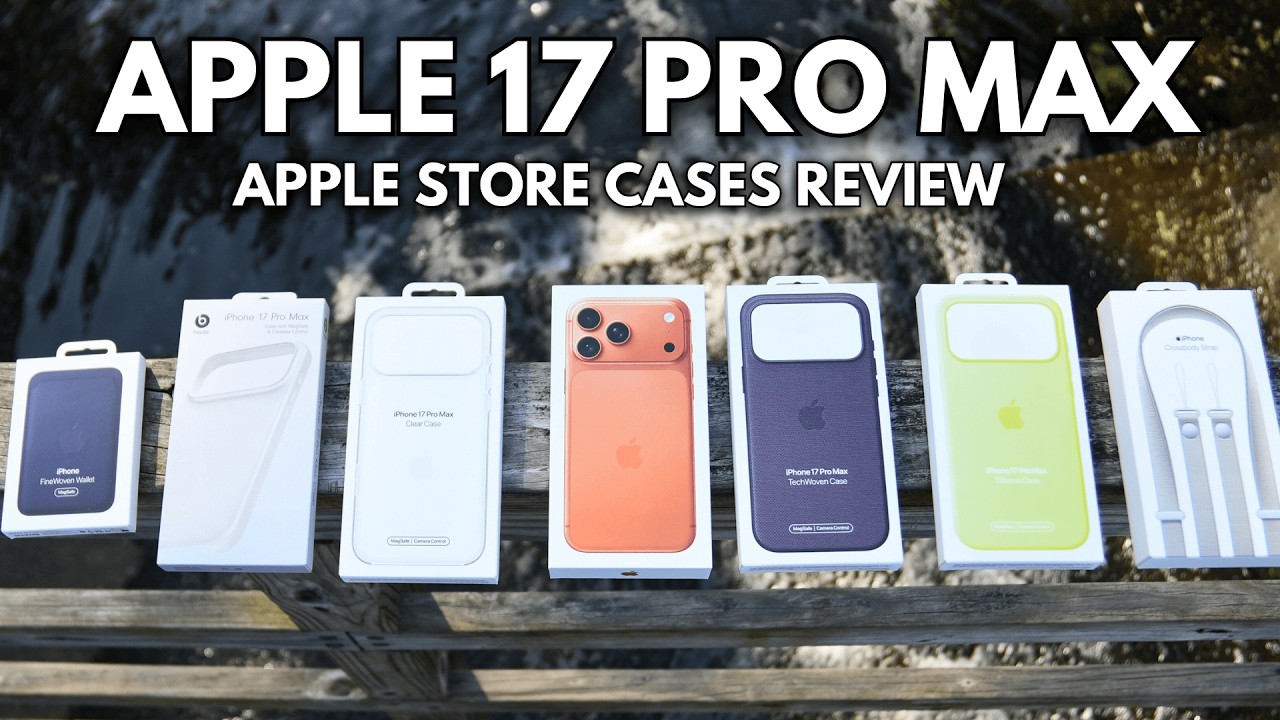 Every Official Apple iPhone 17 Pro Max Case Reviewed (TechWoven, Silicone,  Clear, Beats)