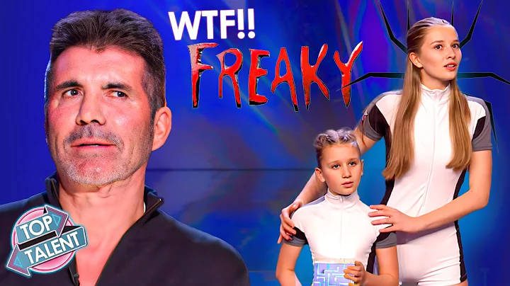 SCARIEST Girls EVER on Got Talent! Do NOT Freak OUT❗