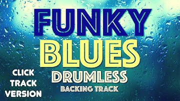 Funk Blues Drumless Jam Track Click Track Version
