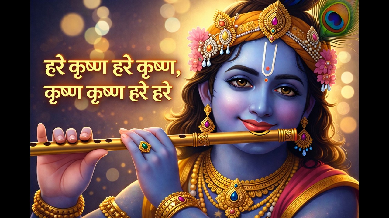 हरे कृष्ण हरे राम महामंत्र | हरे कृष्ण हरे कृष्ण | Hare Krishna 1 Hour | Peaceful Meditation Chant