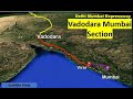Delhi–Mumbai Expressway   Vadodara to Mumbai Section l Satellite view  #vadodara   2022