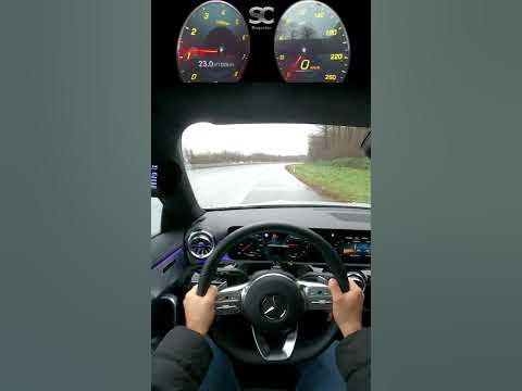2021 Mercedes CLA 250 224HP - Top Speed | #SHORTS - YouTube