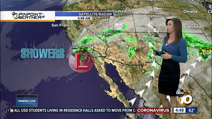 10News Pinpoint Weather with Meteorologist Megan P...