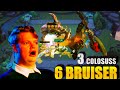 let's try tft set 6 meta and comps  |  6 Bruiser  |  3 Colossus