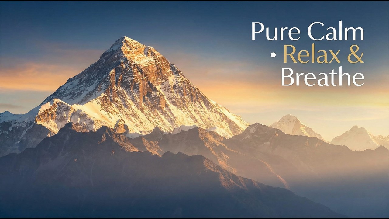 Peaceful Mountain Sunrise 🌄 Relaxing Music for Deep Calm & Clarity