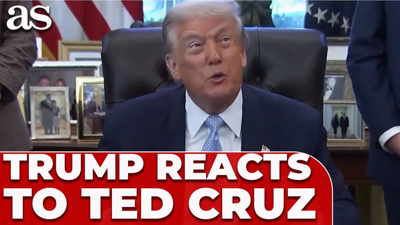 Trump RESPONDS to Ted Cruz 2028 SPECULATION