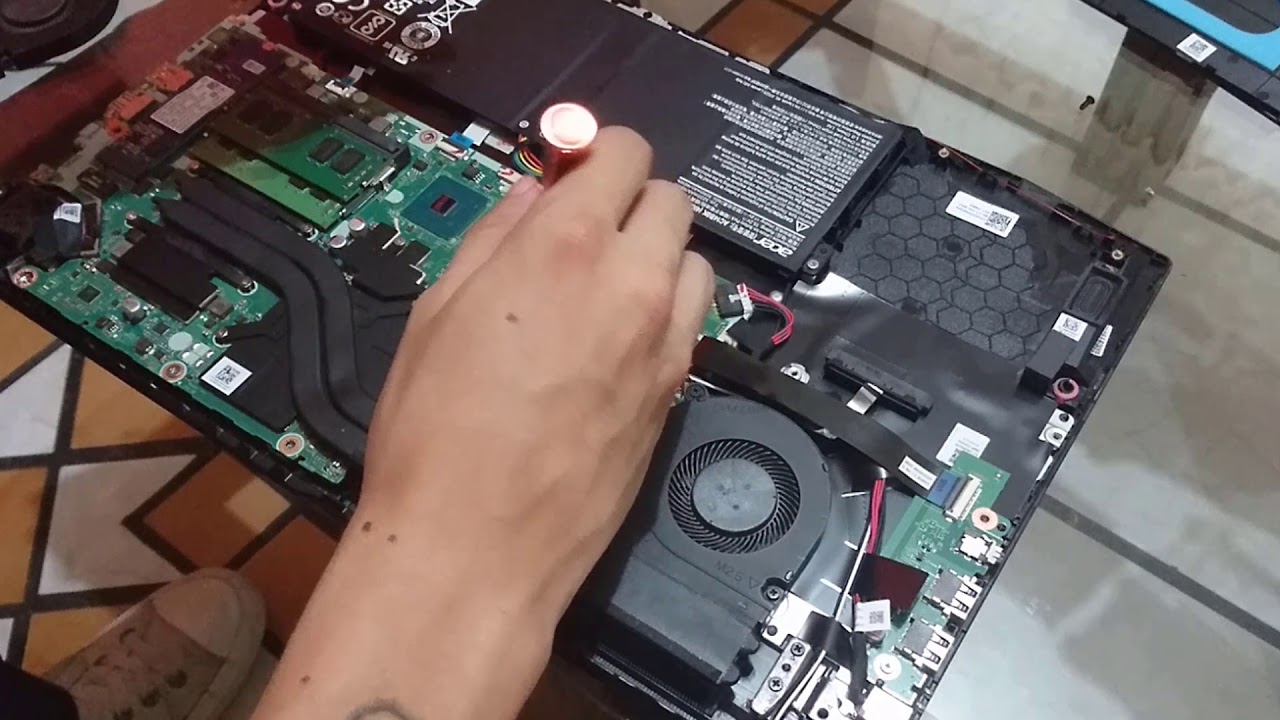 Acer Nitro 5 Fan Replacement Please Read Caption First Youtube