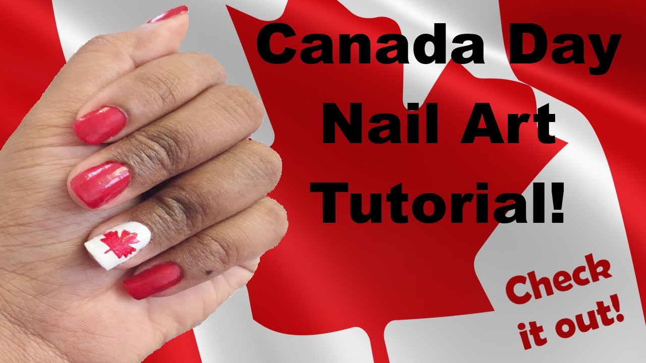 Cute Canada Nail Art Tutorial - wide 5