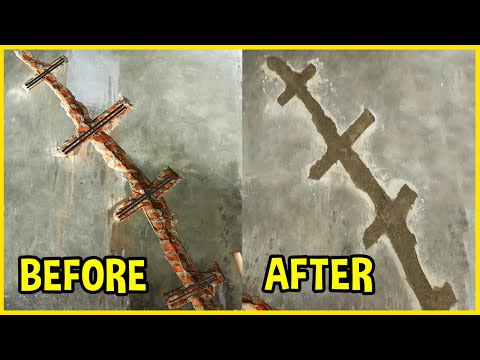 Video: Bagaimana Untuk Memperbaiki Keretakan Di Dinding Rumah Bata? Cara Membuat Screed, Bagaimana Mengetatkan Jika Struktur Bata Retak