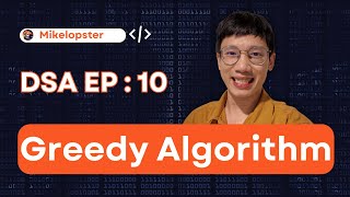 Greedy Algorithm |  C++ DSA EP. 10