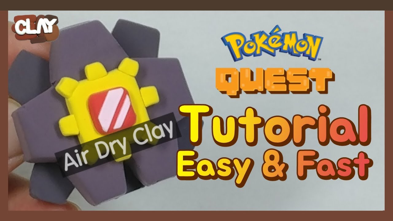 Clay tutorial Pokemon Quest Starmie(How to make/Tutorial) YouTube