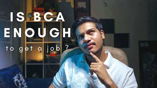 Is just BCA enough to get a job ? 🤔  #mca #nimcet