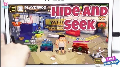 Hide and Seek "Blockman Go Studio" Android (Mobil) Gameplay (HANDYCAM) Video