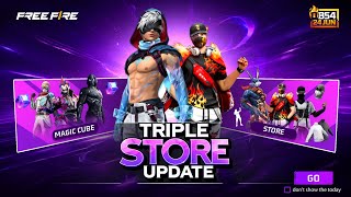 Ob53 Update💥triple Store Update🔥| Magic Cube Store Update | Free Fire New Event | Ff New Event