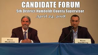 Sundberg/Madrone 2018 Candidate Forum by Arcata News 264 views 6 years ago 1 hour, 18 minutes