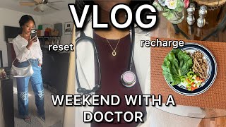 VLOG: Weekend with a Doctor: spring clean with me, work-life balance tips, career vs homemaker