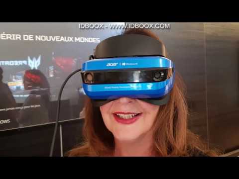 Acer prise en main du casque de réalité mixte Microsoft VR