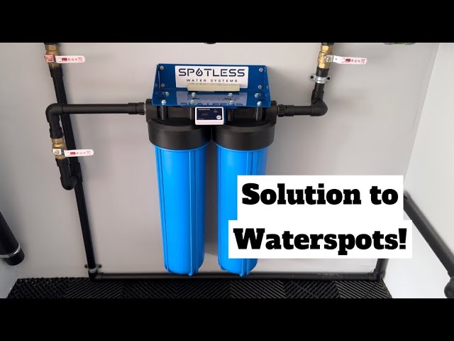 CR SPOTLESS  DIC-20 High-Output Deionized Water Rolling System