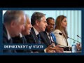 Secretary Blinken remarks at the Summit Implementation Review Group