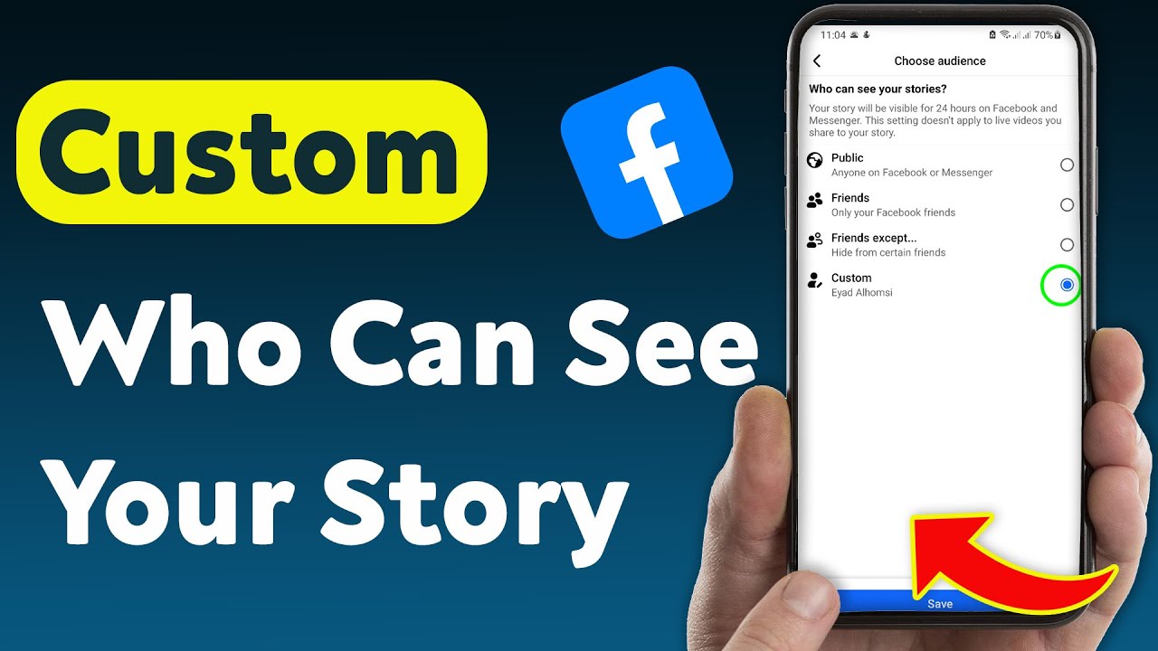 How To Custom Who Can See Your Story On Facebook (Updated) - YouTube