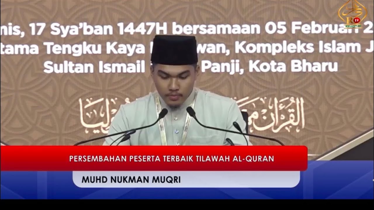 Johan Kategori Qari Majlis Tilawah Al-Qu’ran Peringkat Negeri Kelantan 2026