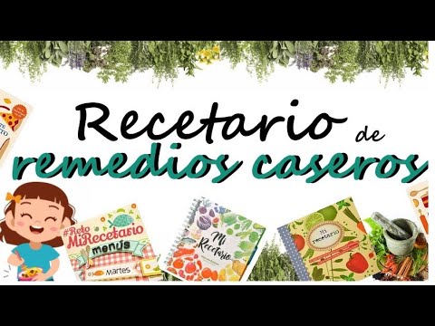 Recetario de remedios caseros y sus características | Educación Primaria -  YouTube