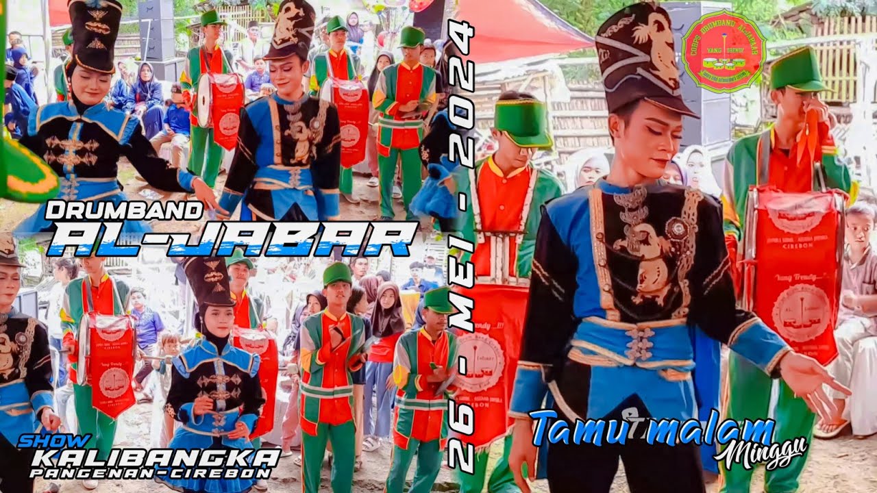 TAMU MALAM MINGGU🎶 Drumband AL-JABAR Live Kalibangka - Cirebon 26 Mei 2024